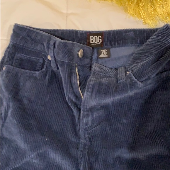 Corduroy Navy Pants - Picture 2 of 2